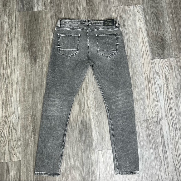 Zara grey wash men’s denim jeans size 36 - Picture 3 of 3